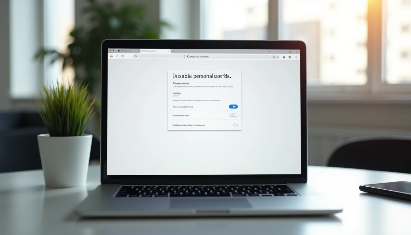 Faut-il google ads settings désactiver pour votre vie privée