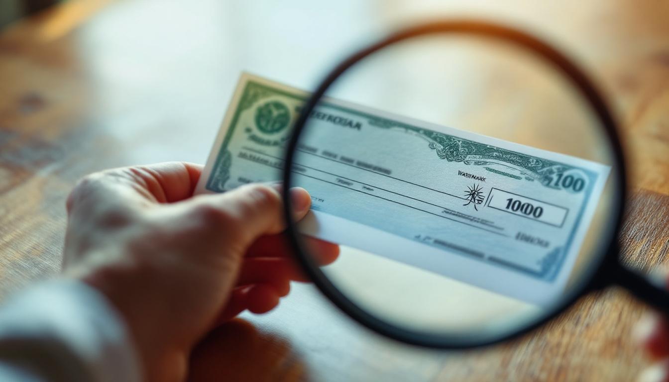Comment vérifier chèque de banque en 3 étapes simples