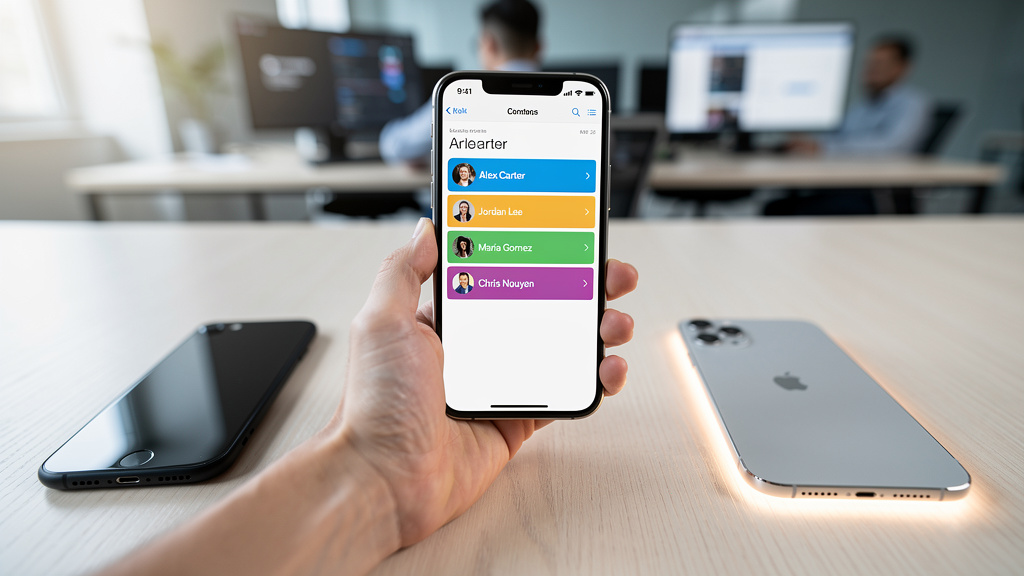 5 méthodes pour transférer contact android vers iphone